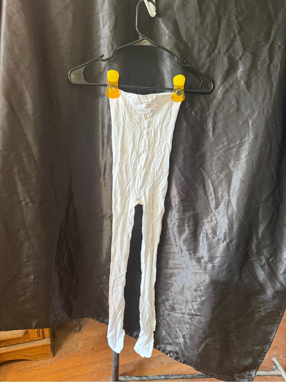 White Basic Footed Tights